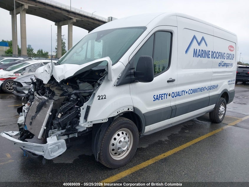 2025 FORD TRANSIT-250 CARGO VAN 3.5L V-6 DI, DOHC, VVT, 275HP