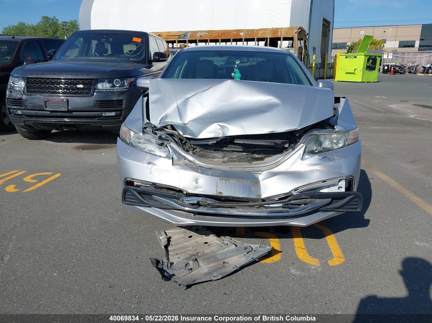 2015 HONDA CIVIC SEDAN 1.8L I4 FI SOHC 16V NF4
