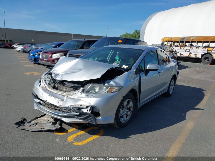 2015 HONDA CIVIC SEDAN 1.8L I4 FI SOHC 16V NF4