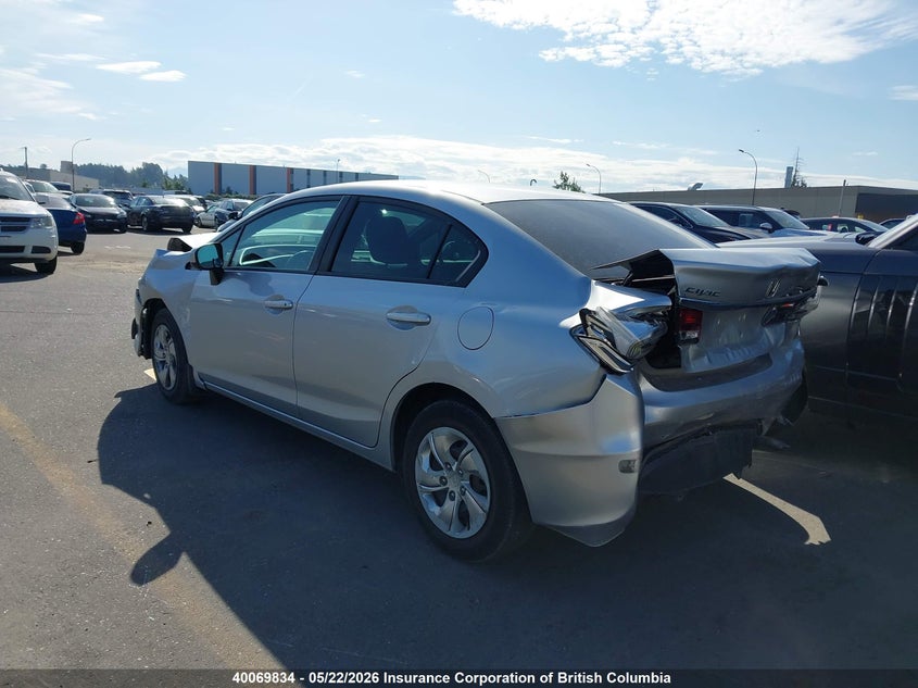 2015 HONDA CIVIC SEDAN 1.8L I4 FI SOHC 16V NF4