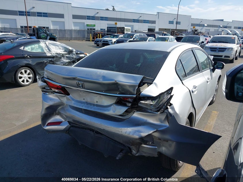 2015 HONDA CIVIC SEDAN 1.8L I4 FI SOHC 16V NF4