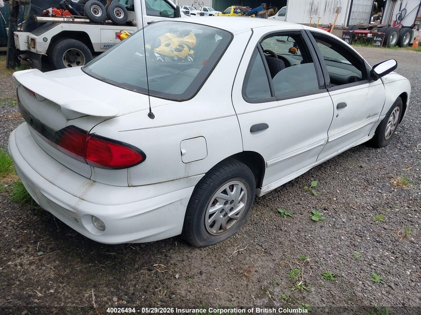 2005 PONTIAC SUNFIRE SEDAN 2.2L I-4 DOHC, 140HP