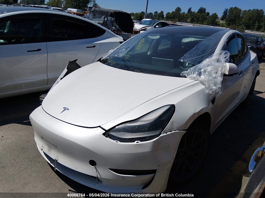Vin: 5yj3e1ea6mf027457, lot: 30084754, tesla model 3 20212