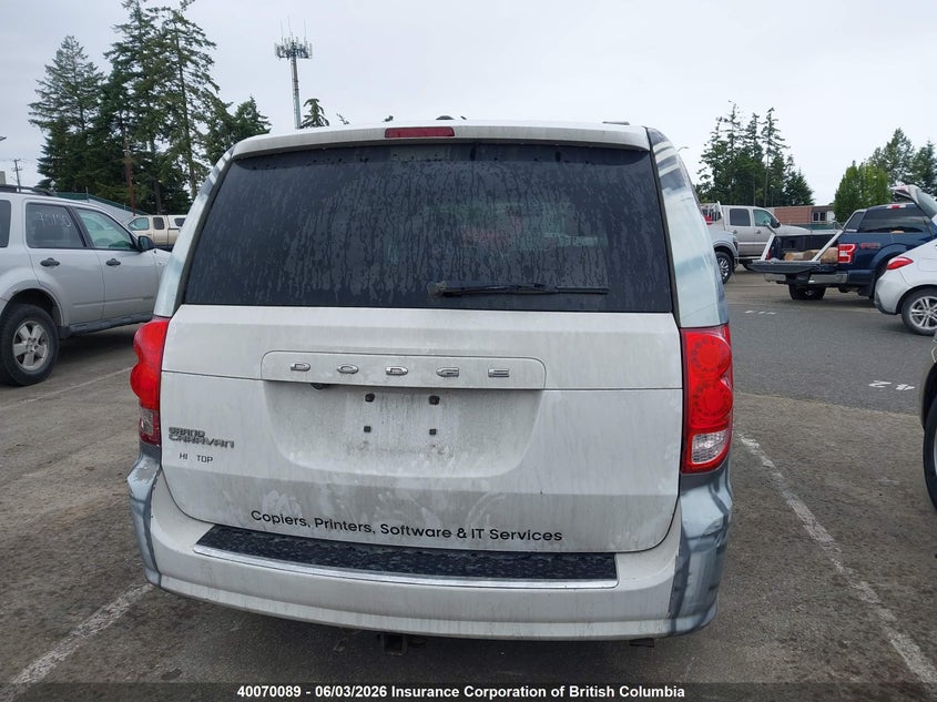 2017 Dodge Grand Caravan Cvp/Sxt VIN: 2C4RDGBG3HR618008 Lot: 40070089