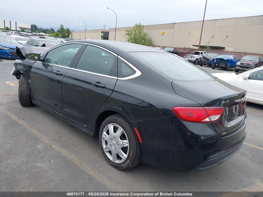 Vin: 1c3cccfb1gn180511, lot: 30084981, chrysler 200 20163