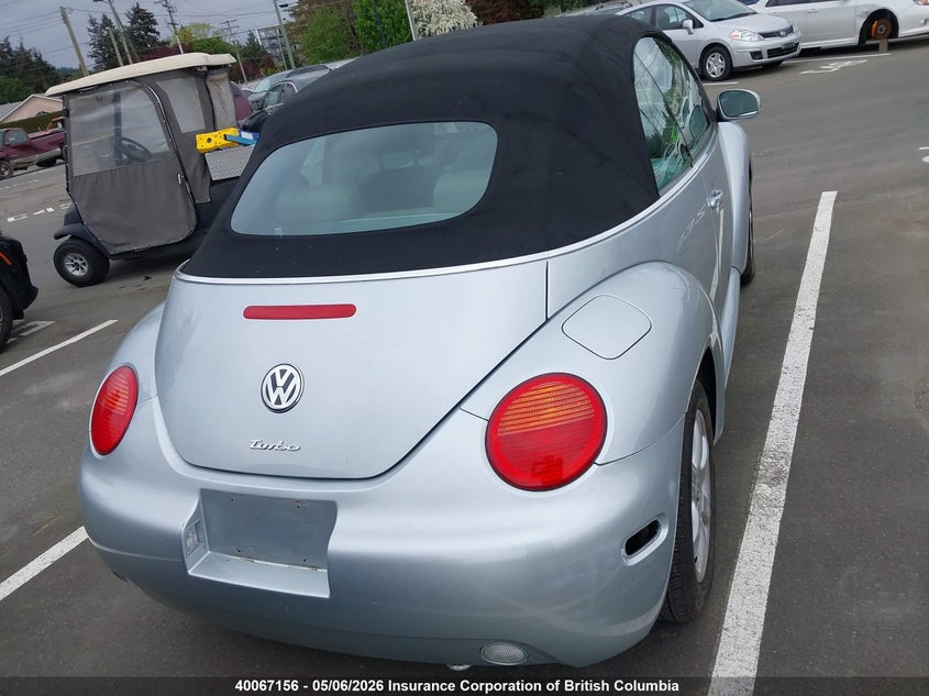 2005 Volkswagen New Beetle Gls VIN: 3VWCD31Y45M312797 Lot: 40067156