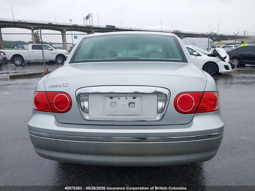 2005 Kia Amanti VIN: KNALD124655067412 Lot: 40070263