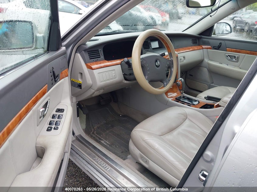 2005 Kia Amanti VIN: KNALD124655067412 Lot: 40070263