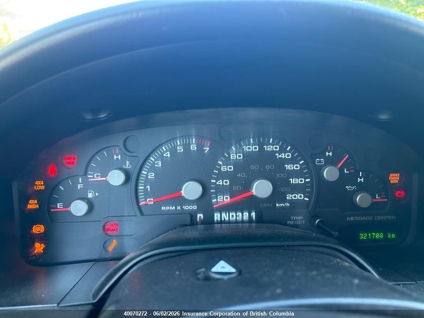 2004 Ford Explorer Limited VIN: 1FMZU75W74UB99995 Lot: 40070272