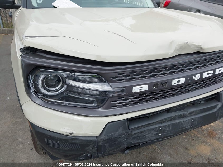 2025 Ford Bronco Sport Big Bend VIN: 3FMCR9BN4SRF82344 Lot: 40067729
