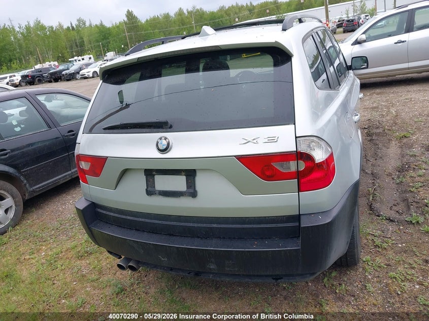 2005 BMW X3 VIN: WBXPA73495WC45196 Lot: 40070290