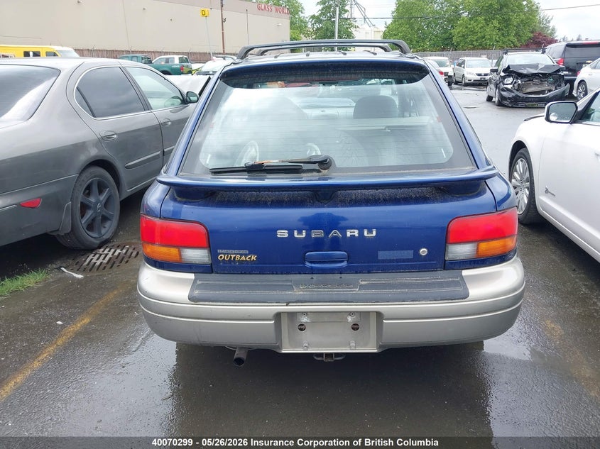 2001 Subaru Impreza Outback Sport VIN: JF1GF48541H800006 Lot: 40070299