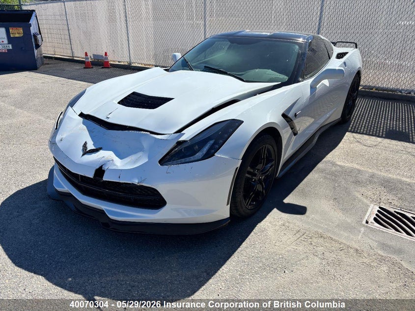Vin: 1g1ya2d77g5123318, lot: 30085128, chevrolet corvette stingray 1lt 20162