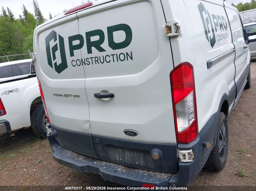 2015 Ford Transit T-250 VIN: 1FTNR2YM9FKA39603 Lot: 40070317
