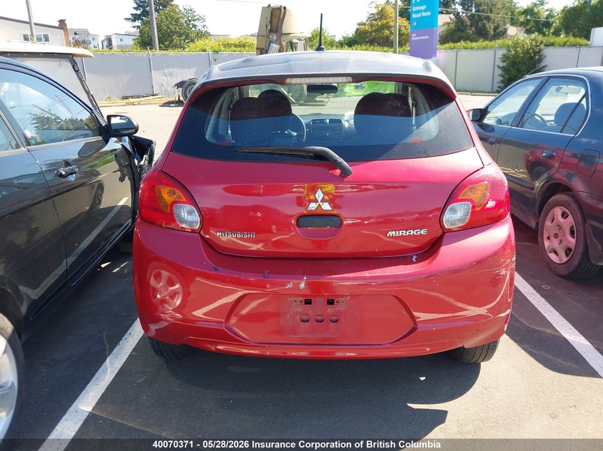 2015 Mitsubishi Mirage De VIN: ML32A3HJ2FH052313 Lot: 40070371