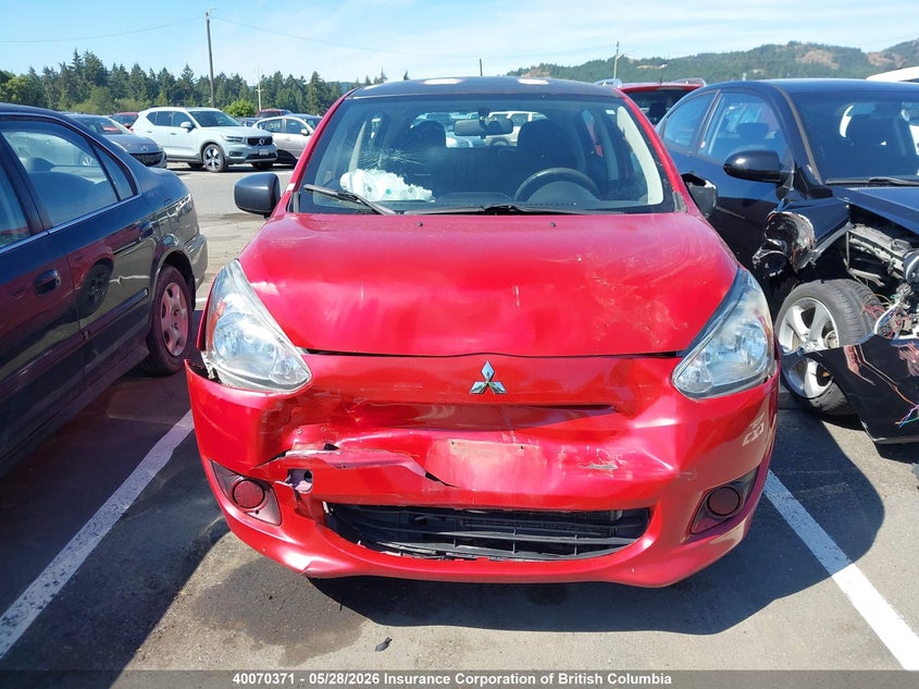 2015 Mitsubishi Mirage De VIN: ML32A3HJ2FH052313 Lot: 40070371