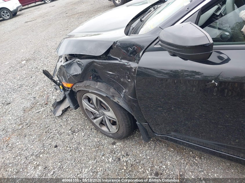 Vin: 2hgfc2f55kh031664, lot: 30085222, honda civic lx 20192