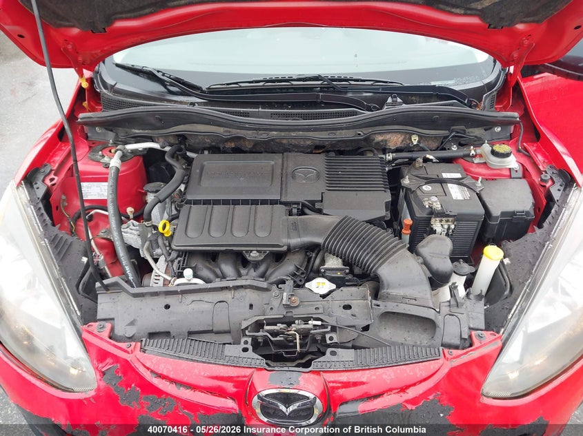 2012 Mazda Mazda2 VIN: JM1DE1KY8C0132388 Lot: 40070416
