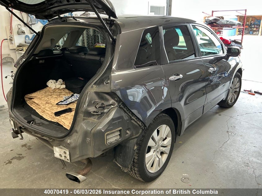 2010 Acura Rdx VIN: 5J8TB1H54AA802724 Lot: 40070419
