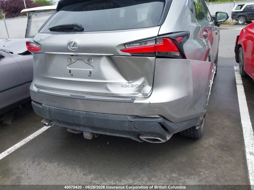 2015 Lexus Nx 200T 200T VIN: JTJBARBZ8F2035742 Lot: 40070420