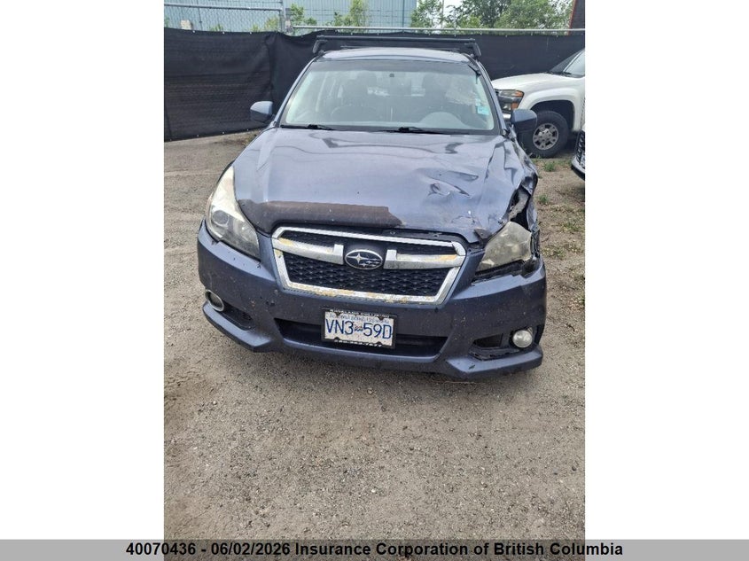 2013 Subaru Legacy 2.5I Limited VIN: 4S3BMGL65D3026166 Lot: 40070436