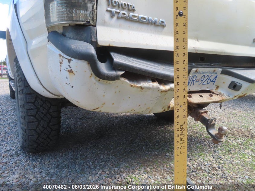 2005 Toyota Tacoma Base V6 VIN: 5TEMU52NX5Z066896 Lot: 40070482