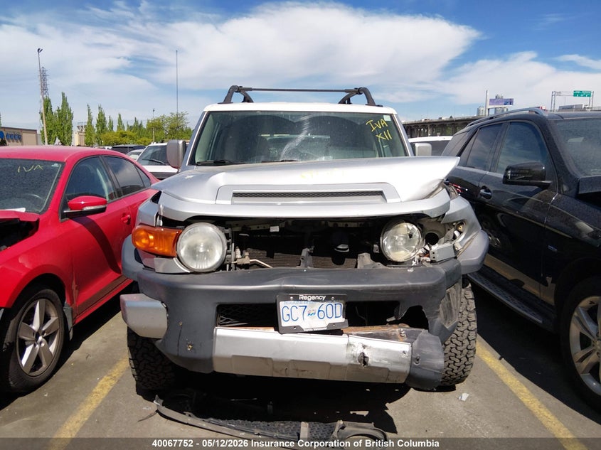 2007 Toyota Fj Cruiser VIN: JTEBU11F170054242 Lot: 40067752