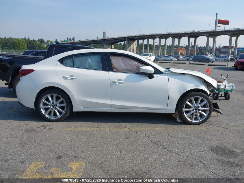 2017 Mazda 3 Grand Touring VIN: JM1BN1W37H1116674 Lot: 40070549