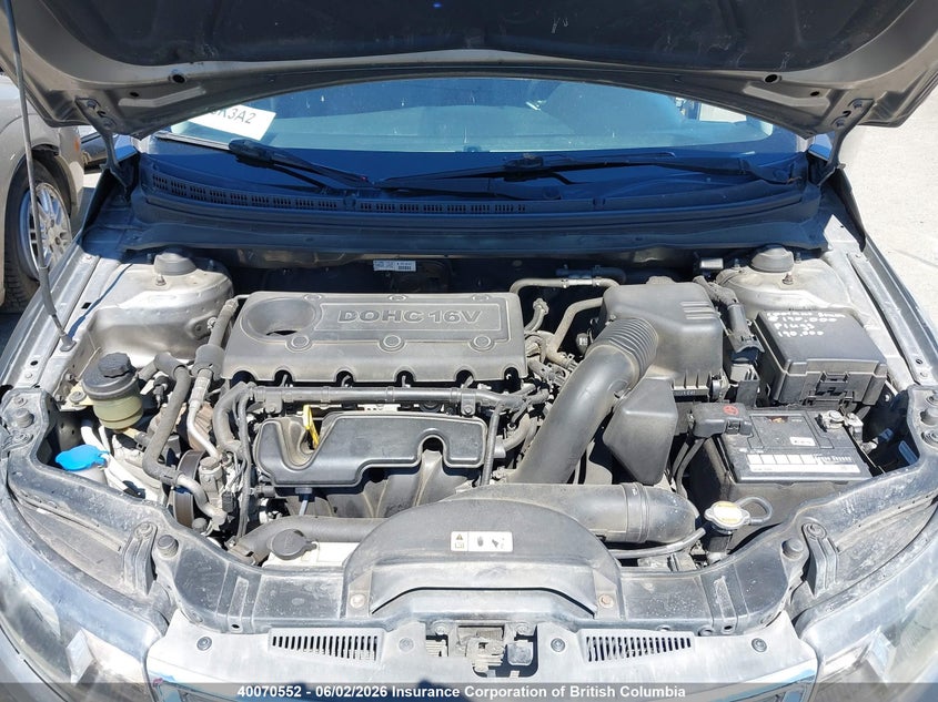 2013 KIA FORTE SEDAN 2.0L I-4 DOHC, VVT, 156HP