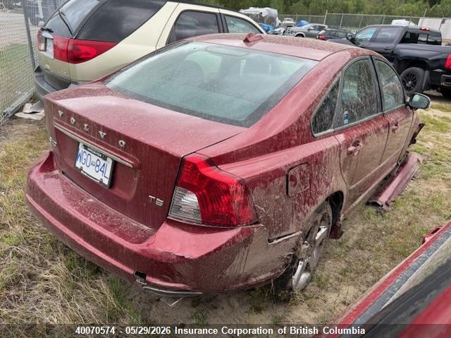Vin: yv1672ms5b2542791, lot: 30085443, volvo s40 20114
