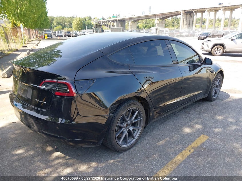 Vin: lrw3e1eb5pc851652, lot: 30085473, tesla model 3 20234