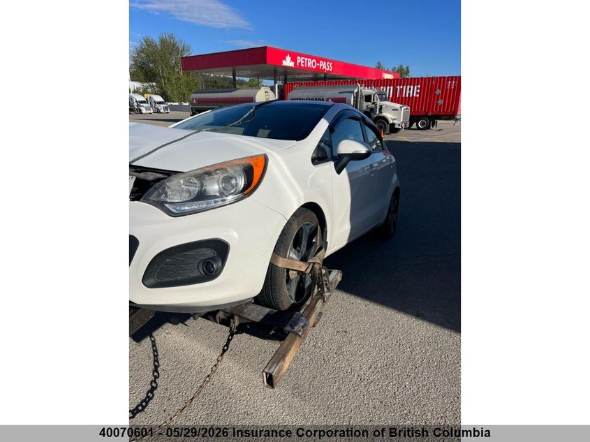 Vin: knadn5a38d6790169, lot: 30085475, kia rio ex/sx 20132