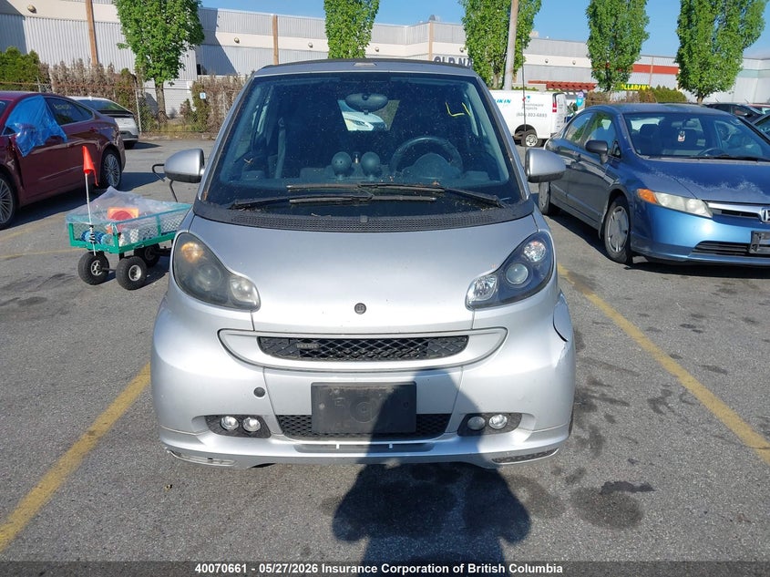 2008 Smart Fortwo Passion VIN: WMEEK31X38K077511 Lot: 40070661