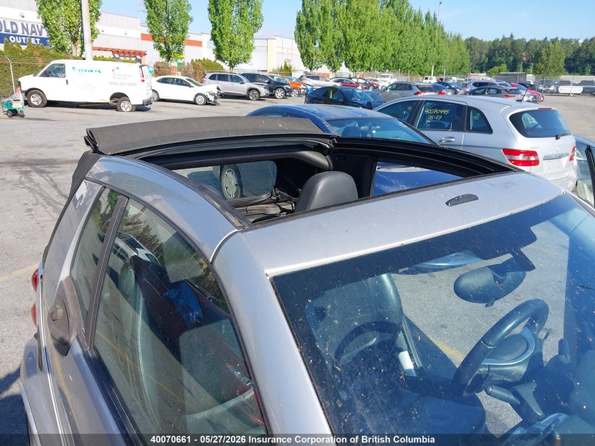 2008 Smart Fortwo Passion VIN: WMEEK31X38K077511 Lot: 40070661