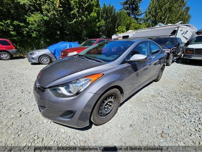 Vin: 5npdh4ae3dh190168, lot: 30085581, hyundai elantra gl 20132