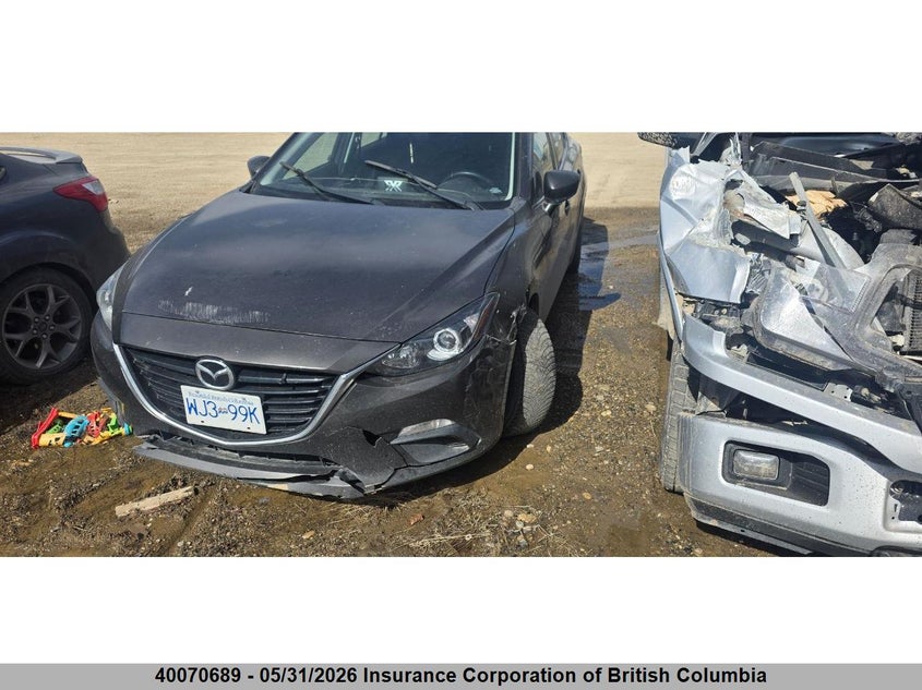 Vin: 3mzbm1v73gm324217, lot: 30085586, mazda 3 touring 20162