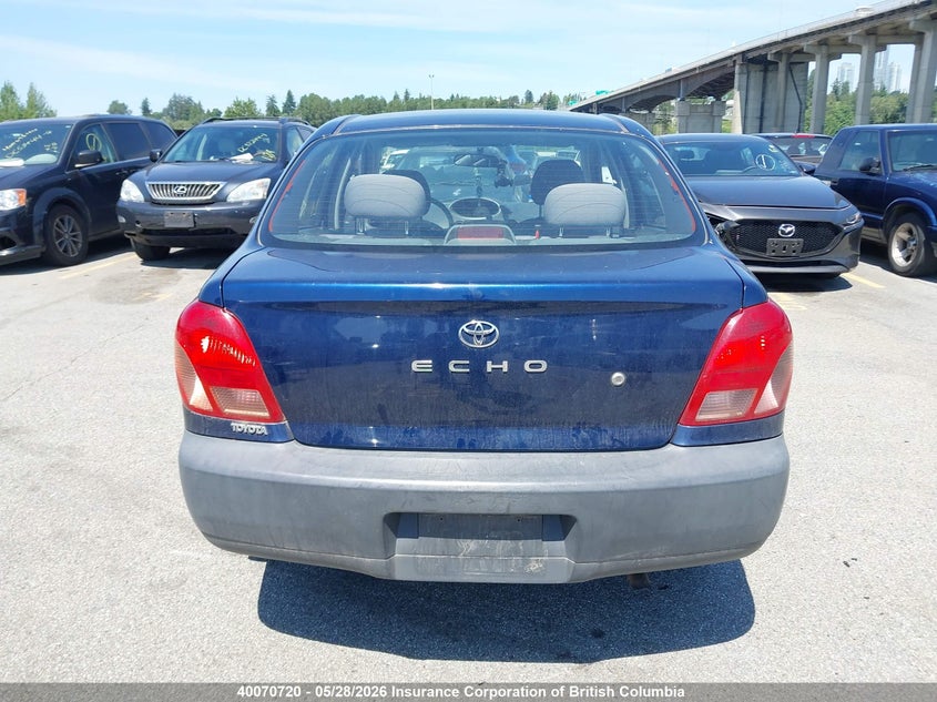 2002 Toyota Echo VIN: JTDBT123020231321 Lot: 40070720