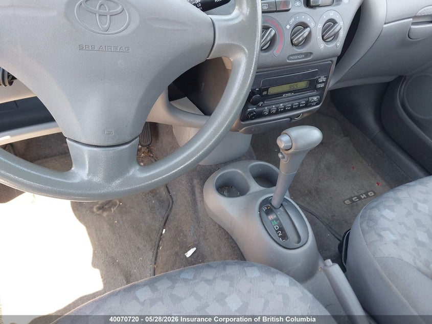 2002 Toyota Echo VIN: JTDBT123020231321 Lot: 40070720