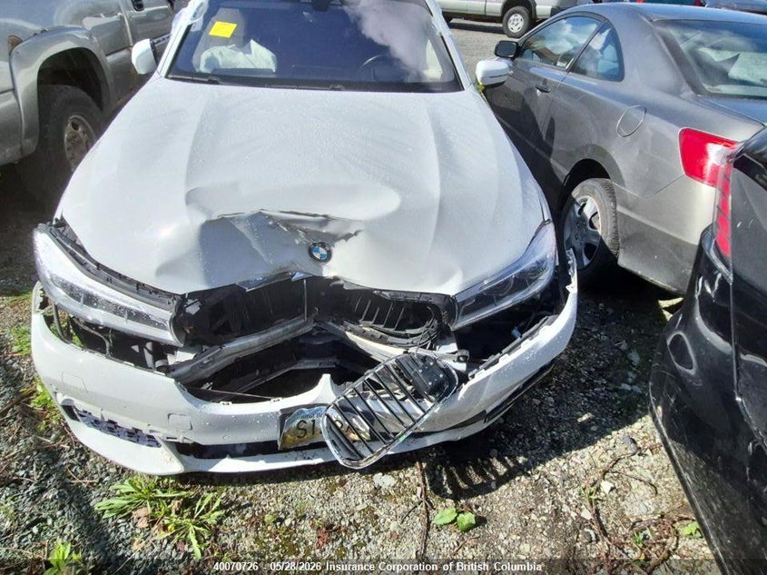 Vin: wba7f2c57gg420501, lot: 30085630, bmw 750li 20162