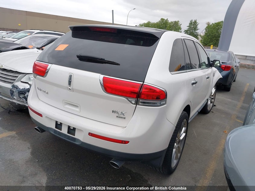 Vin: 2lmdj8jk3bbj25167, lot: 30085663, lincoln mkx 20114