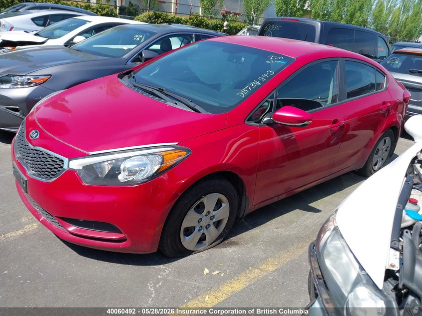 Vin: knafk4a60g5608223, lot: 30085723, kia forte lx 20162