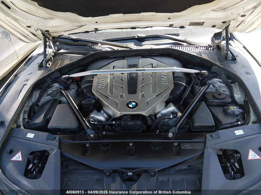 2010 BMW 750 Li xDrive VIN: WBAKC8C51AC431417 Lot: 40060913