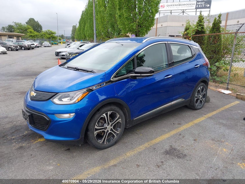 Vin: 1g1fz6s02l4107816, lot: 30085867, chevrolet bolt ev premier 20202