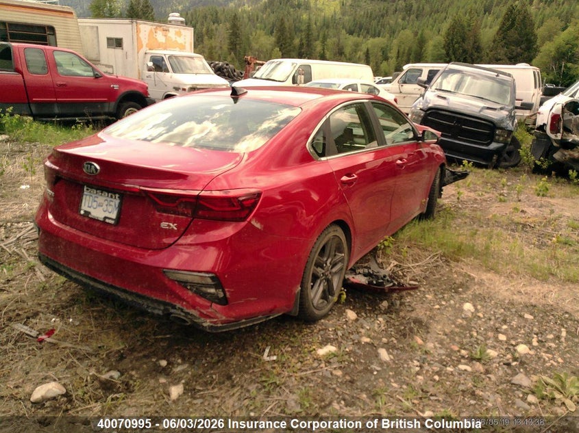 Vin: 3kpf54ad3me297072, lot: 30085976, kia forte 20214