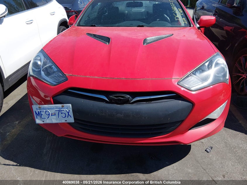 2013 Hyundai Genesis Coupe 2.0T VIN: KMHHT6KD6DU093761 Lot: 40069038