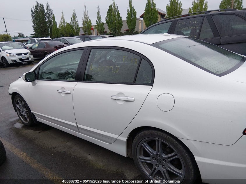 2009 Acura Csx Technology VIN: 2HHFD56779H200279 Lot: 40068732