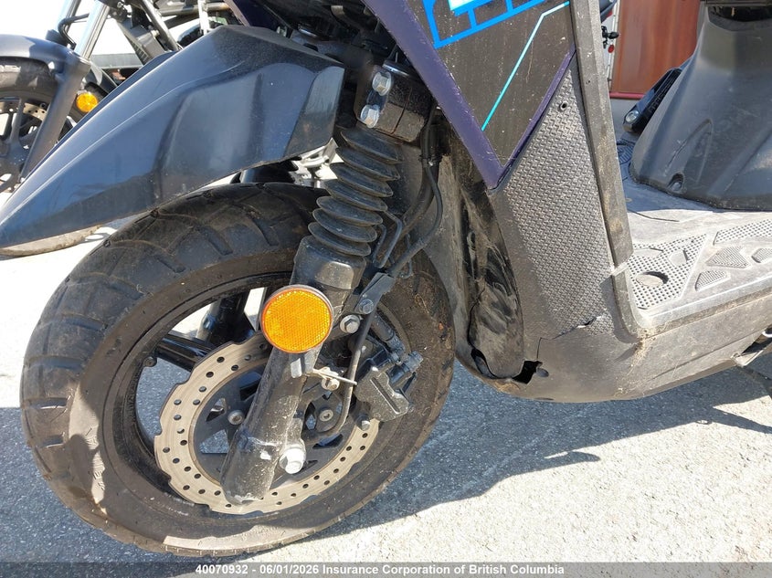 2021 Yamaha Yw125 VIN: RKRSEB1N5MA001427 Lot: 40070932