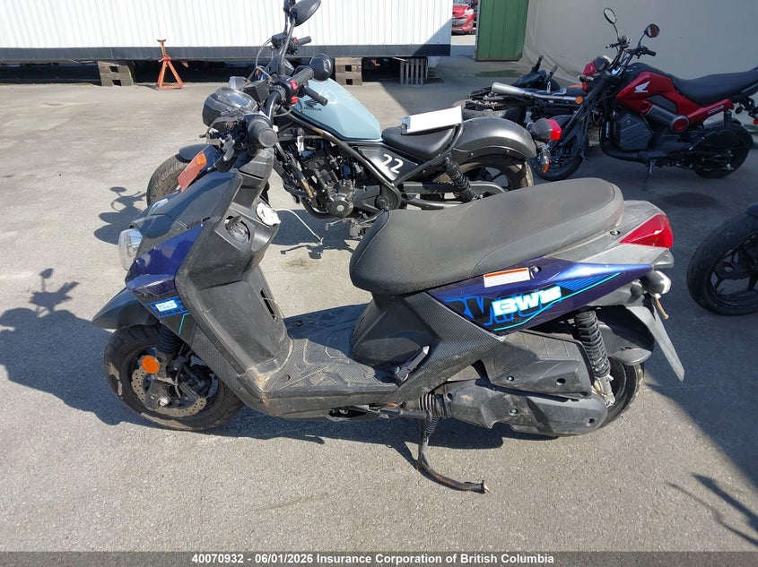 2021 Yamaha Yw125 VIN: RKRSEB1N5MA001427 Lot: 40070932