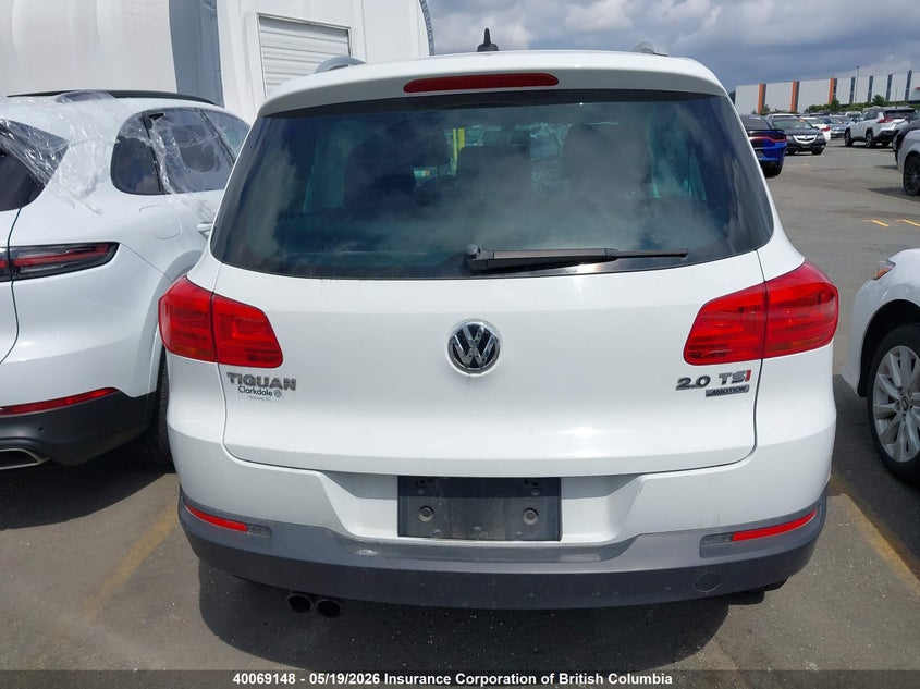 2014 Volkswagen Tiguan S/Se/Sel/R-Line VIN: WVGJV3AX0EW566615 Lot: 40069148