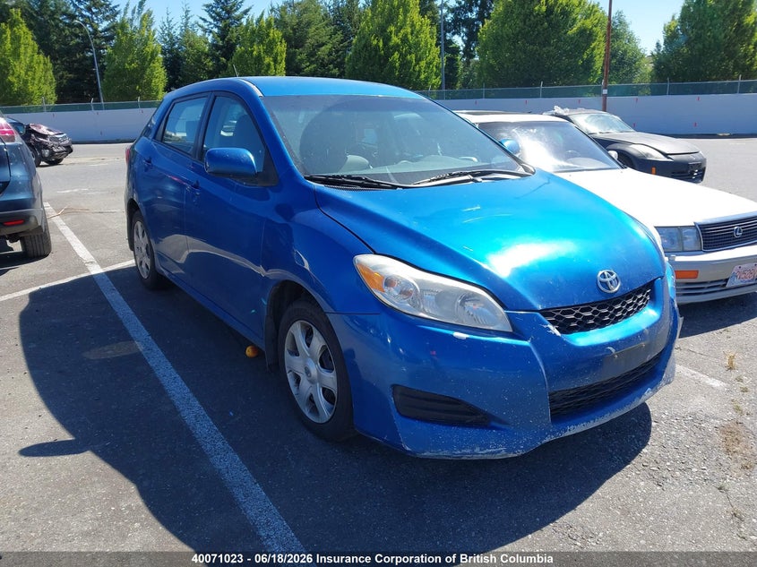 2009 TOYOTA MATRIX HATCHBACK 2.4L I4 FI DOHC 16V NF4